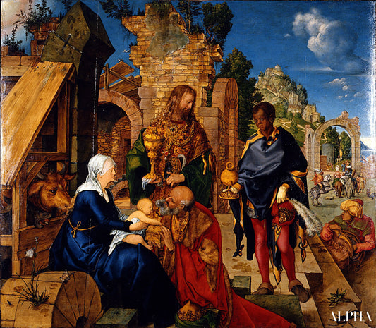 L'Adoration des mages (Dürer) - Albrecht Dürer - Reproductions de tableaux et peintures haut de gamme