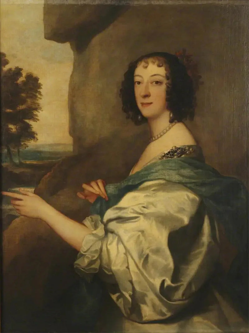 เลดี้ Elizabeth Clifford, เคาน์เตสแห่ง Burlington (1621 – 1698) - อองตวน ฟาน Dyck
