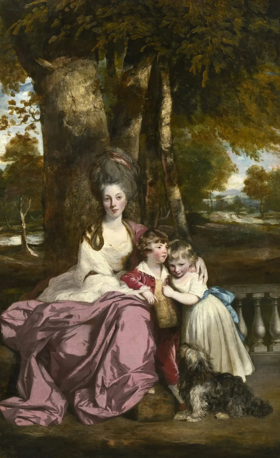 เลดี้ Elizabeth Delmé et ses enfants - Joshua Reynolds