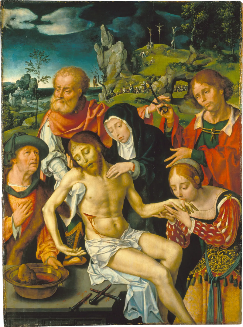 บทสวดมนต์ของพระคริสต์ - Joos van Cleve