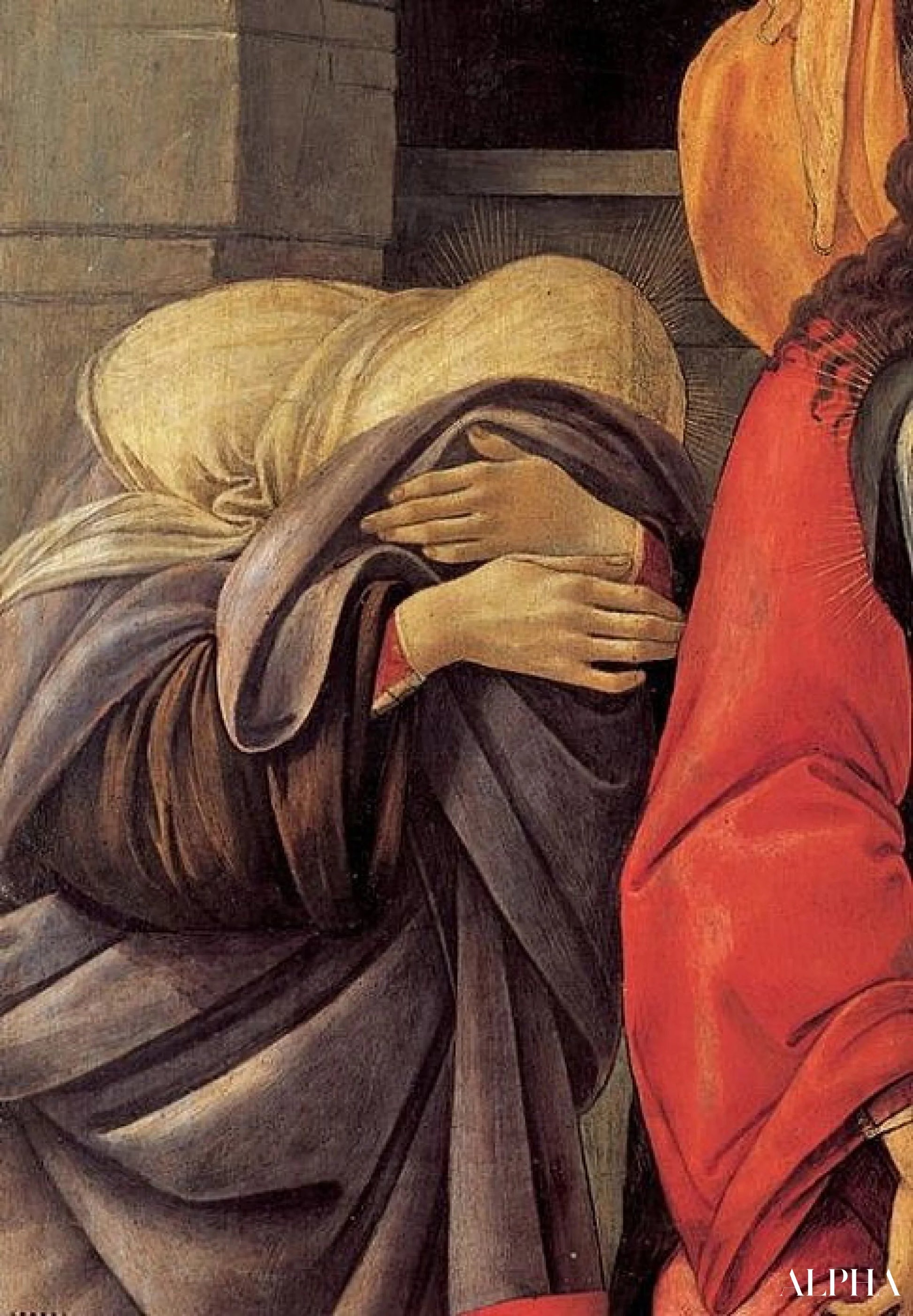 Lamentation du Christ - Sandro Botticelli - Reproductions de tableaux et peintures haut de gamme