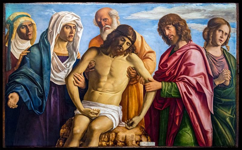 ภาพไว้อาลัยต่อพระคริสต์ที่สิ้นพระชนม์ - Cima da Conegliano