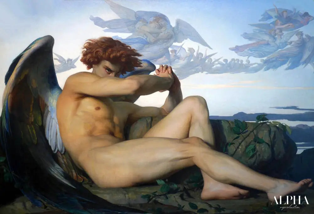 L’ange déchu - Alexandre Cabanel Reproductions de tableaux à la peinture à l’huile