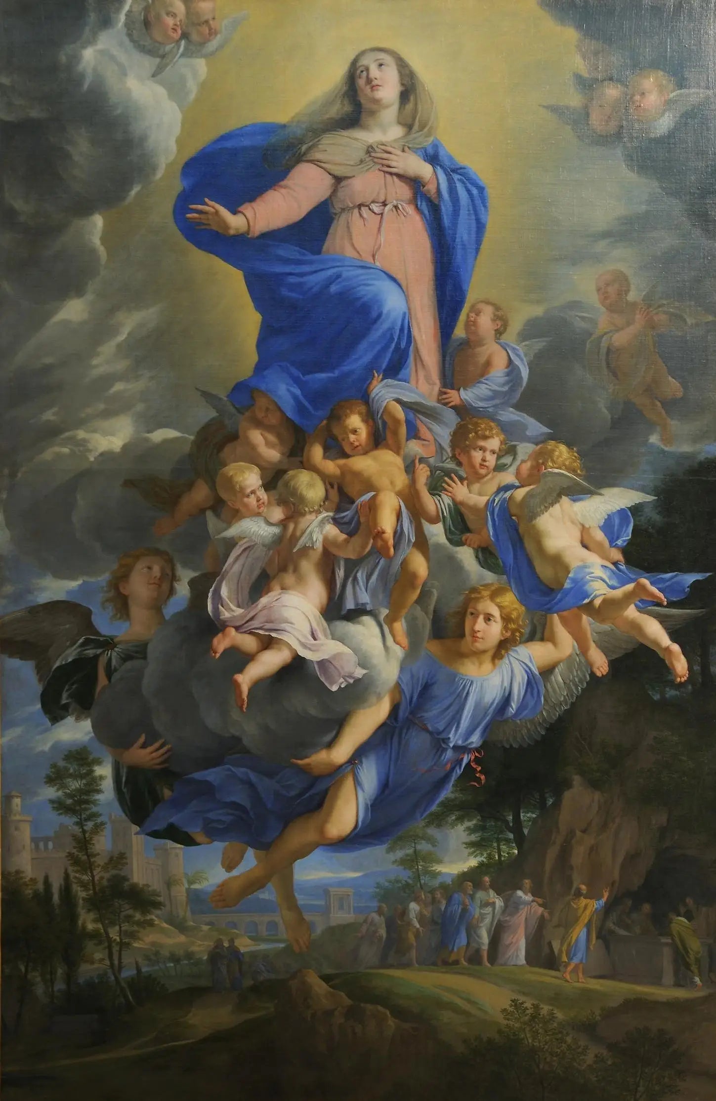 L’assomption de la Vierge - Philippe de Champaigne - Alpha Reproduction