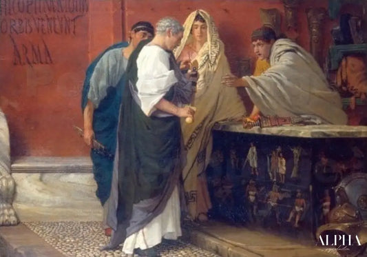 L’atelier de l’armurier dans la Rome antique - Lawrence Alma-Tadema Reproductions de tableaux à la peinture à l’huile