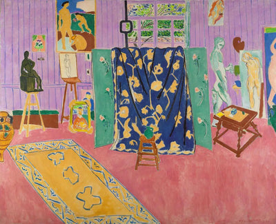 Reproduction du tableau « L'Atelier rose - Henri Matisse » par Alpha Reproduction en peinture à l’huile