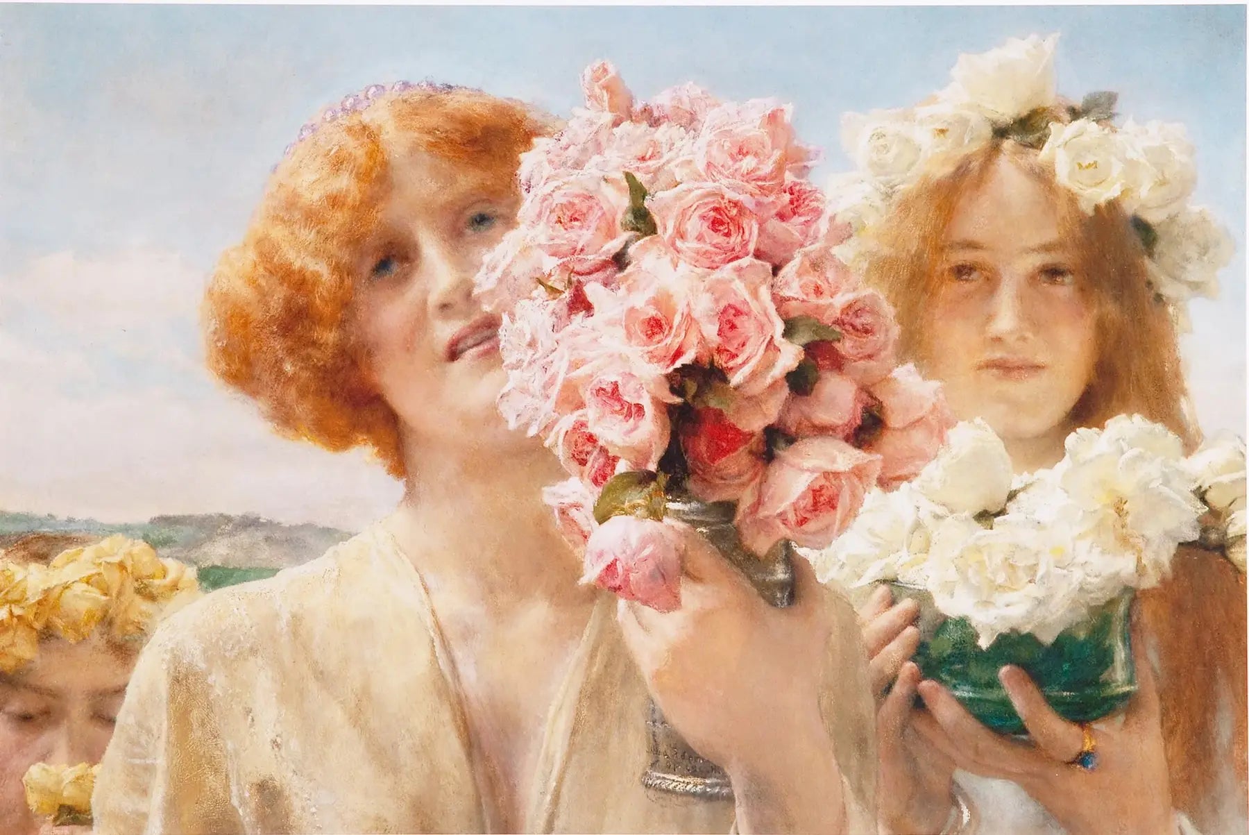 Offrande d’été, peinture de Lawrence Alma-Tadema