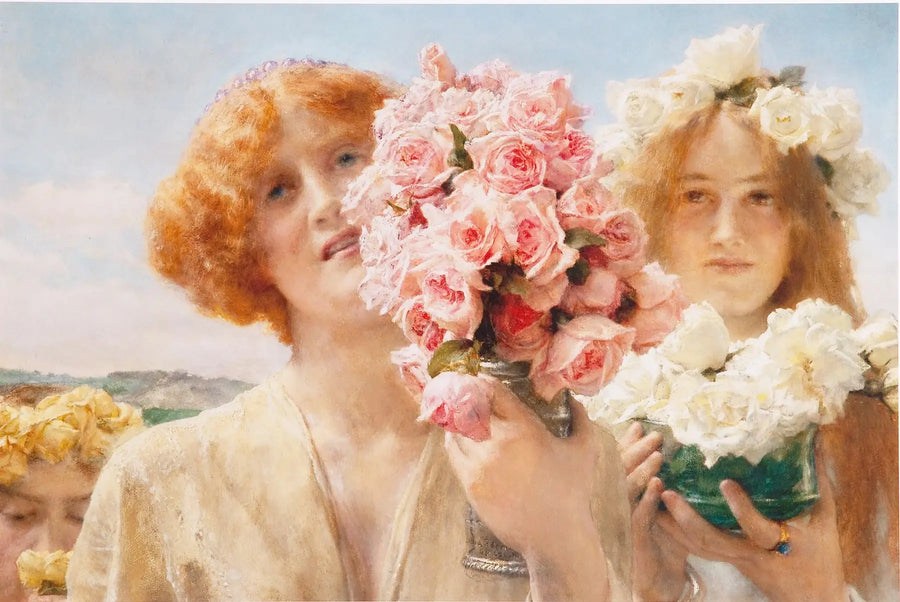 Offrande d’été, peinture de Lawrence Alma-Tadema