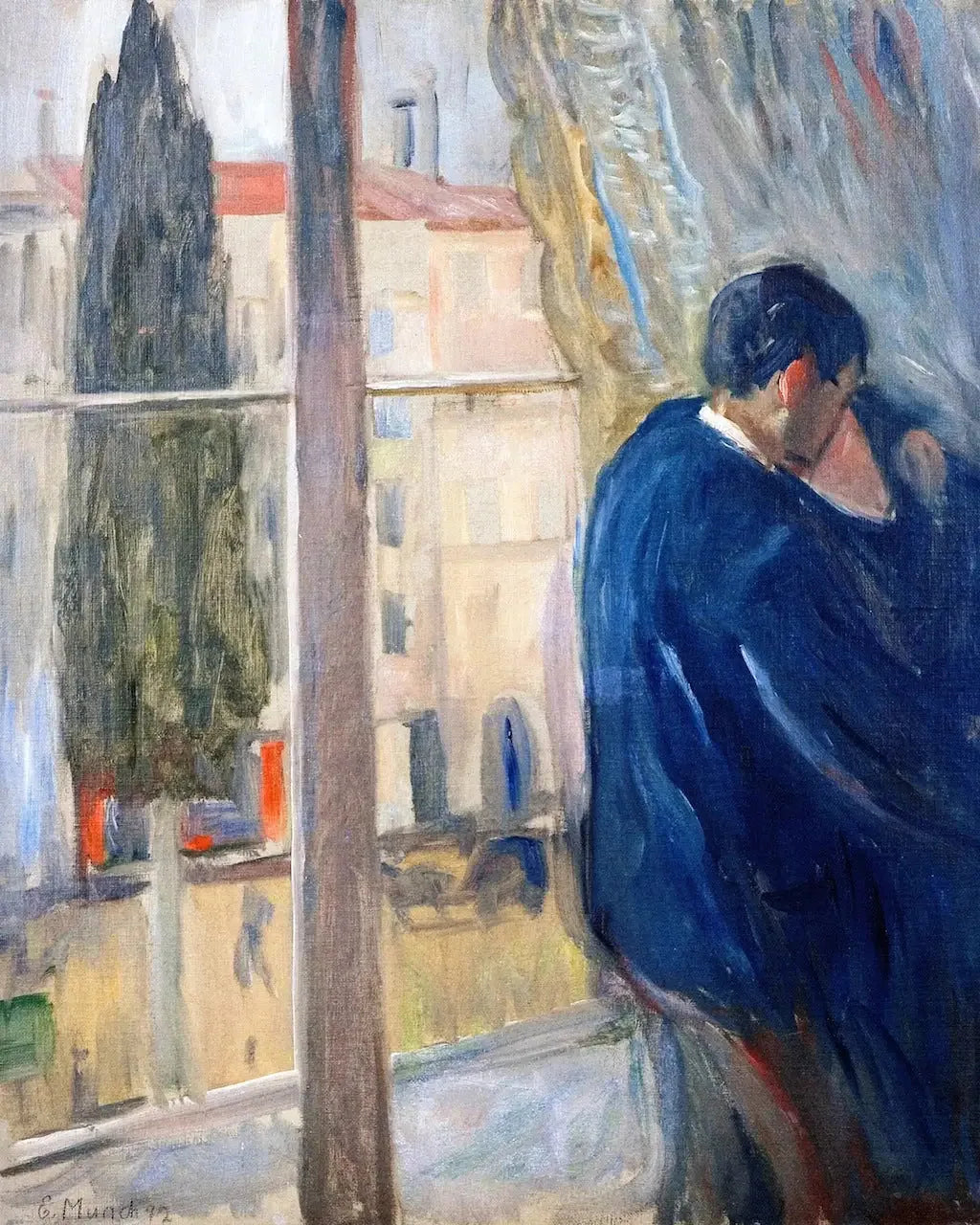 Le Baiser - Edvard Munch image 1 reproduction de peinture à l’huile