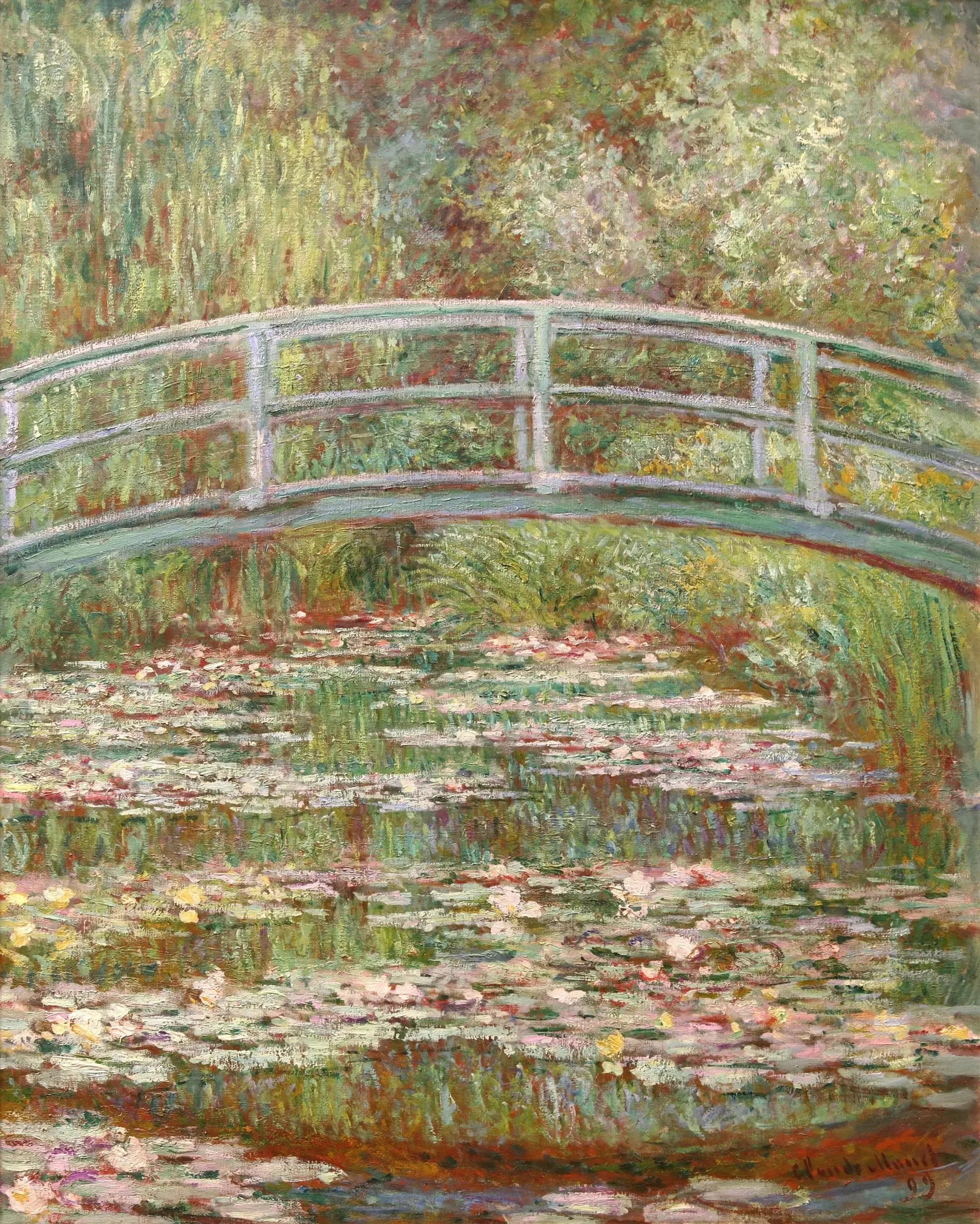 Le Bassin aux nymphéas - Claude Monet image 1 reproduction artisanale de tableau