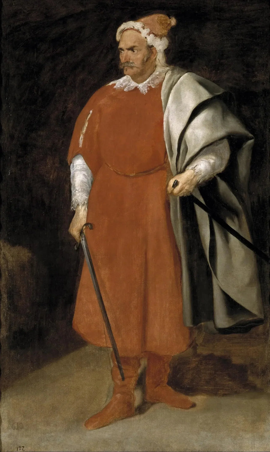 ตัวตลก Barberousse - Diego Velázquez