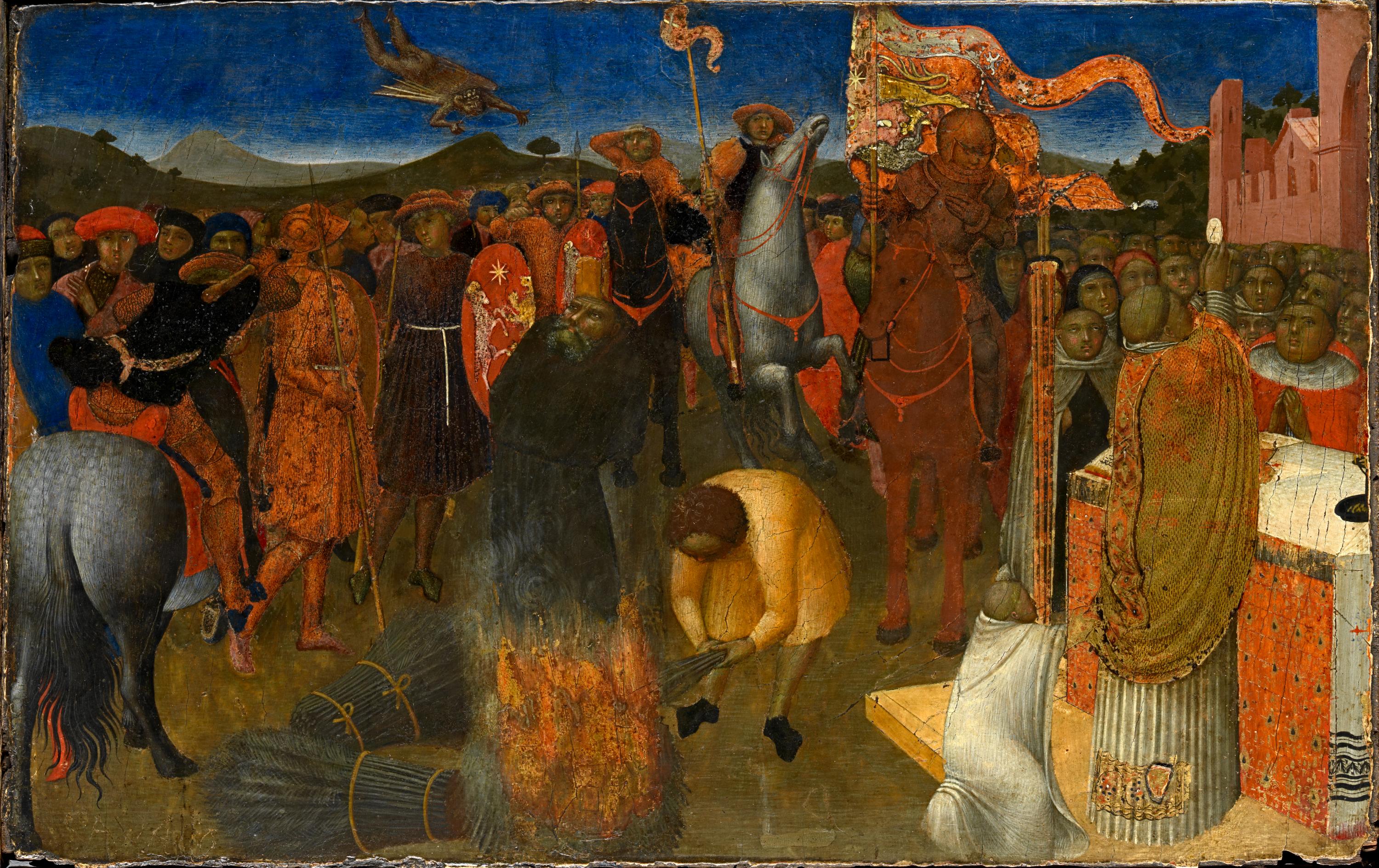 Le bûcher d’un hérétique - Stefano di Giovanni (Sassetta) - Alpha Reproduction