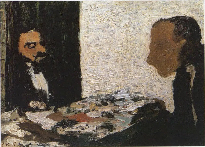 โต๊ะทำงาน - Édouard Vuillard