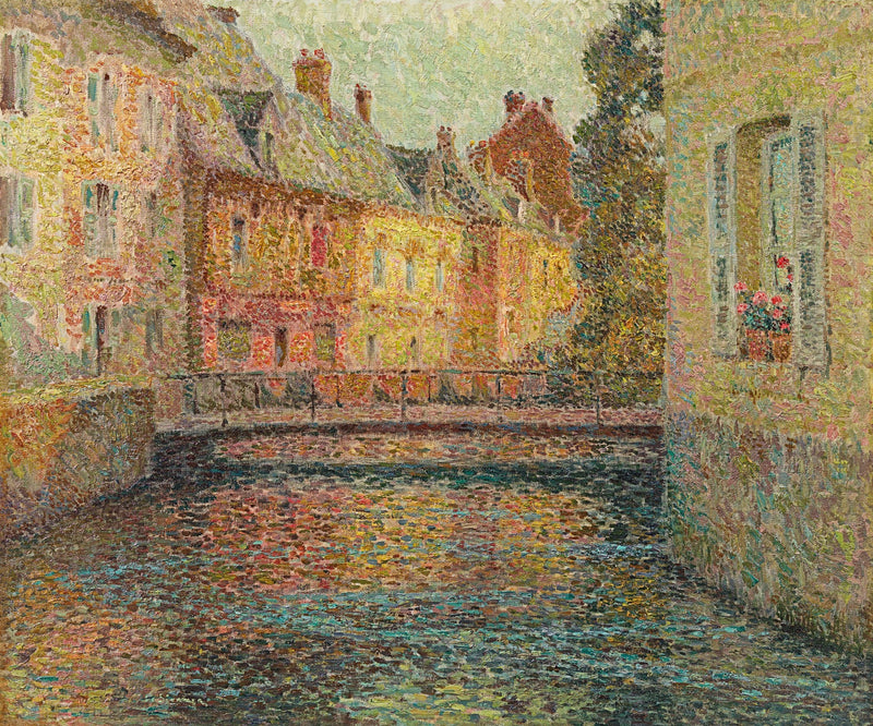 คลอง, พระอาทิตย์, Gisors - Henri Le Sidaner