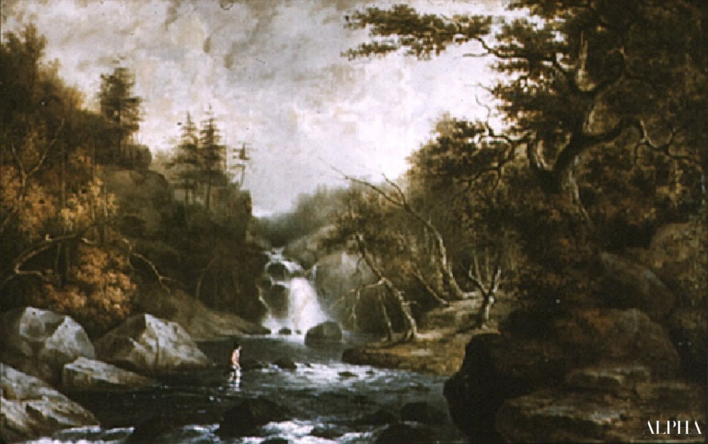 Le chasseur, 1846 - Asher Brown Durand - Reproductions de tableaux et peintures haut de gamme