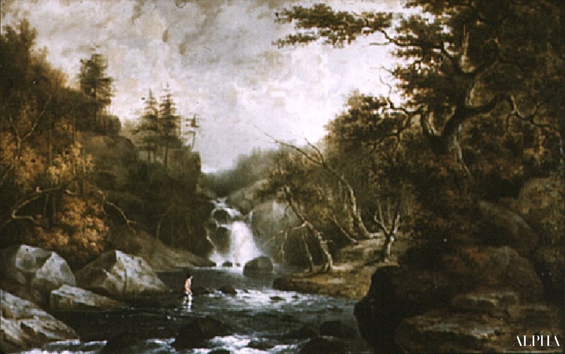 Le chasseur, 1846 - Asher Brown Durand - Reproductions de tableaux et peintures haut de gamme