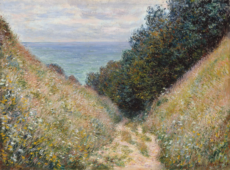 เส้นทางของลา คาเว, ปูร์วิล - Claude Monet