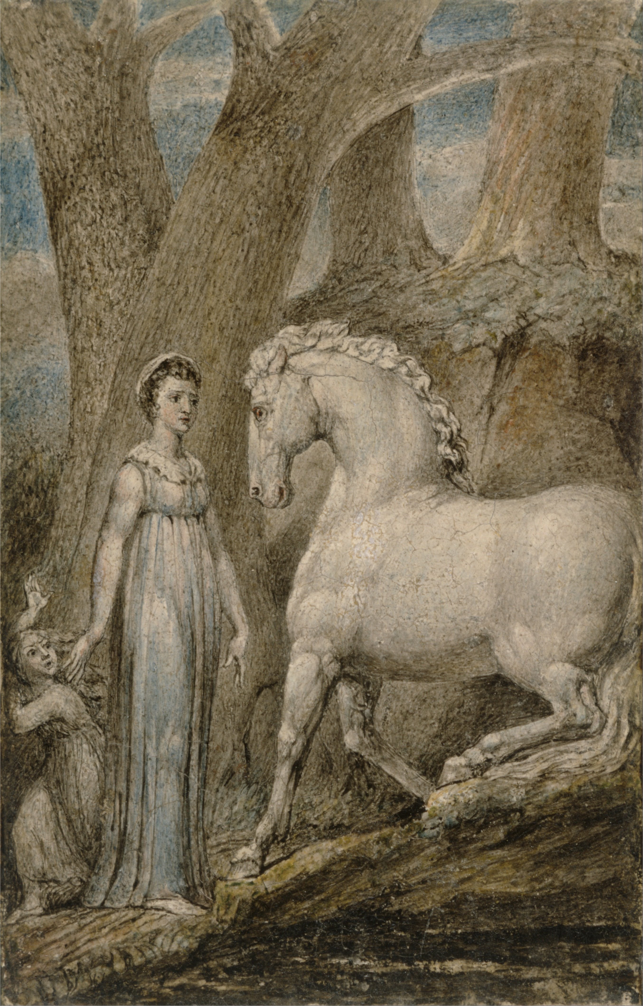 Le cheval - William Blake - Alpha Reproduction