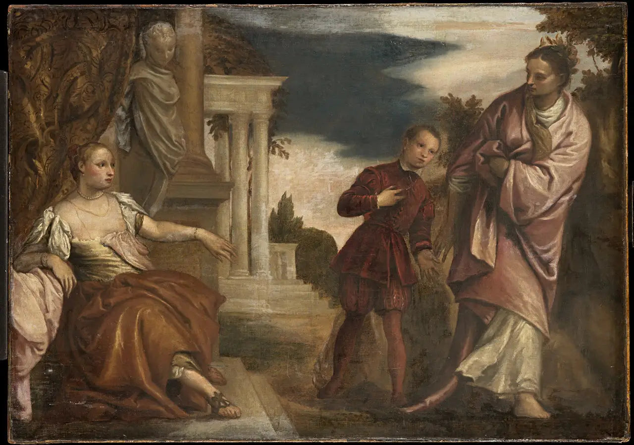 Le choix entre la vertu et la passion - Paul Véronèse - Alpha Reproduction