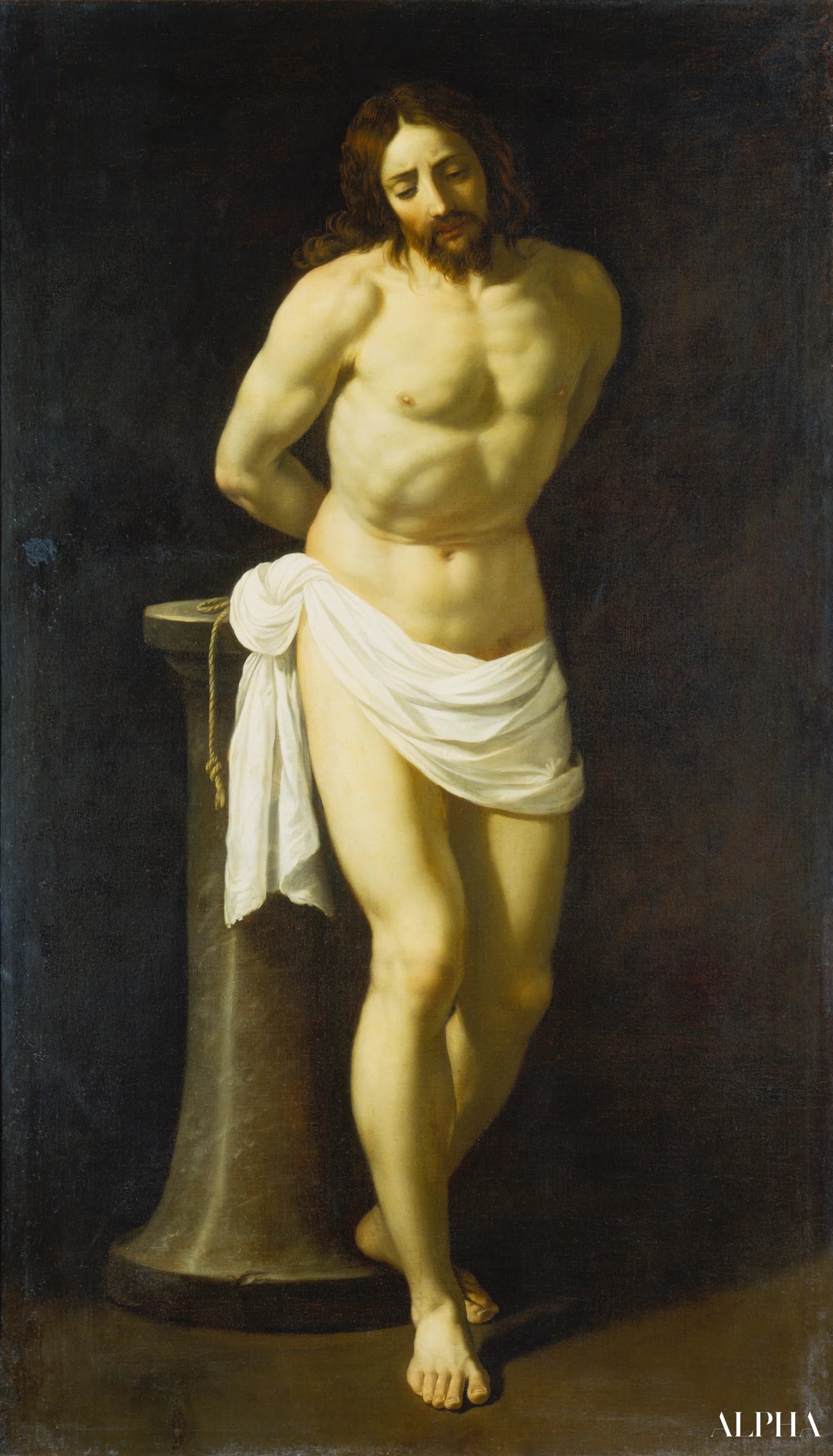 Le Christ à la colonne des flagellants - Guido Reni Reproductions de tableaux à la peinture à l’huile