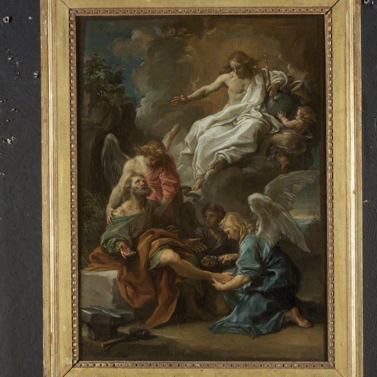 พระคริสต์ปรากฏแก่ซานต์แอมเพลิอุส - โ Pompeo Batoni
