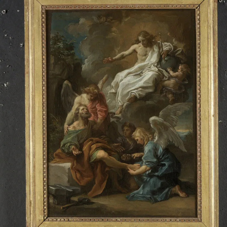 พระคริสต์ปรากฏแก่ซานต์แอมเพลิอุส - โ Pompeo Batoni
