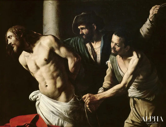 Le Christ au Geisselsaeule - Caravage - Reproductions de tableaux et peintures haut de gamme