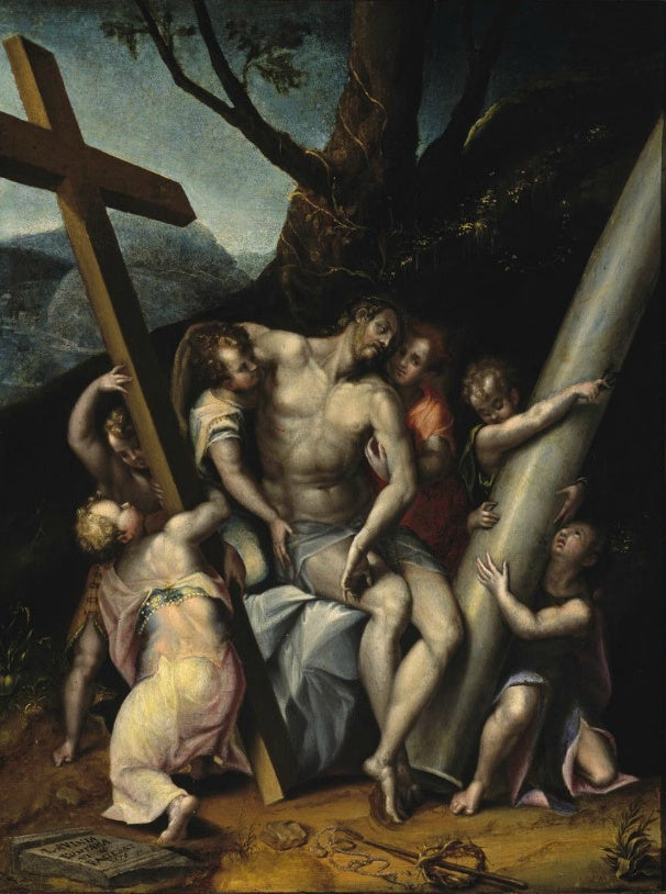 Le Christ avec les symboles de la Passion - Lavinia Fontana