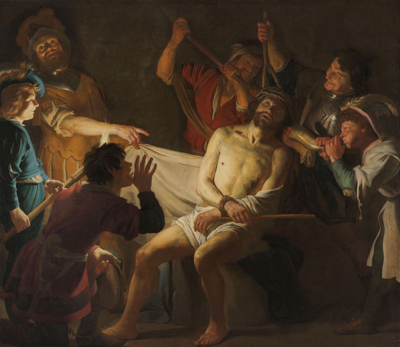 พระคริสต์ที่ถูกมงกุฎหนาม - Gerrit van Honthorst