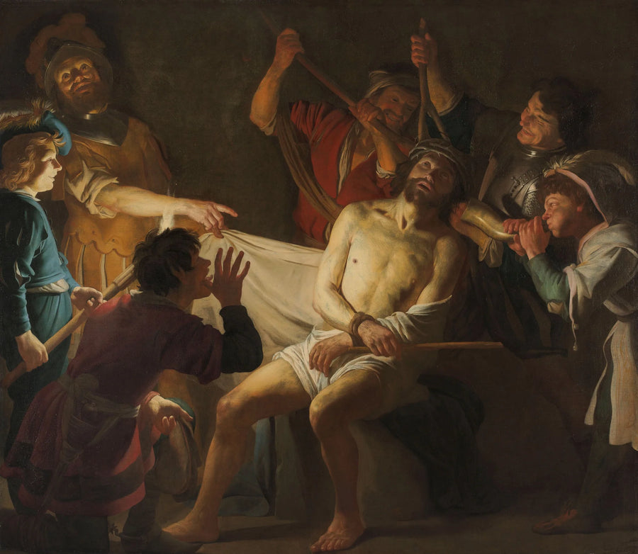 พระคริสต์ที่ถูกมงกุฎหนาม - Gerrit van Honthorst