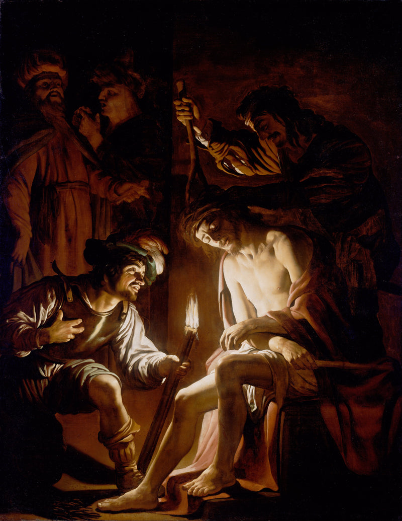 พระคริสต์ที่ถูกมงกุฎหนาม - Gerrit van Honthorst