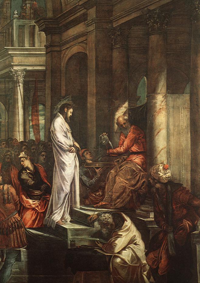 Le Christ devant Pilate - Jacopo Tintoretto - Alpha Reproduction