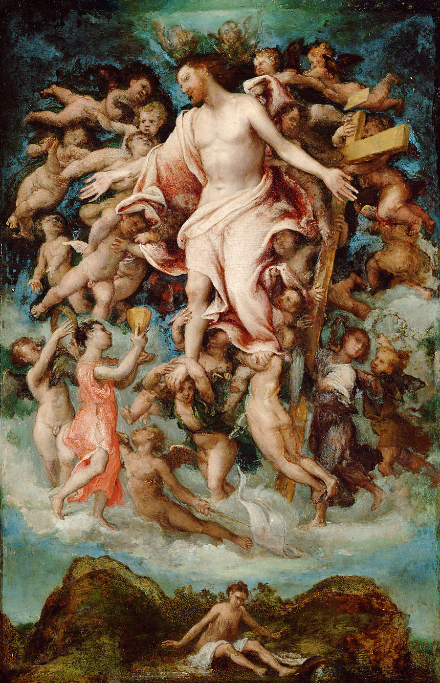 พระคริสต์ทรงพระโลหิต - Lorenzo Lotto