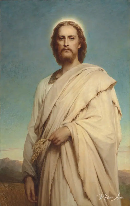 Le Christ du champ de maïs "et il leur dit : le sabbat a été fait pour l'homme, et non l'homme pour le sabbat". Marc, Ii, 27 - Thomas Francis Dicksee - Reproductions de tableaux et peintures haut de gamme