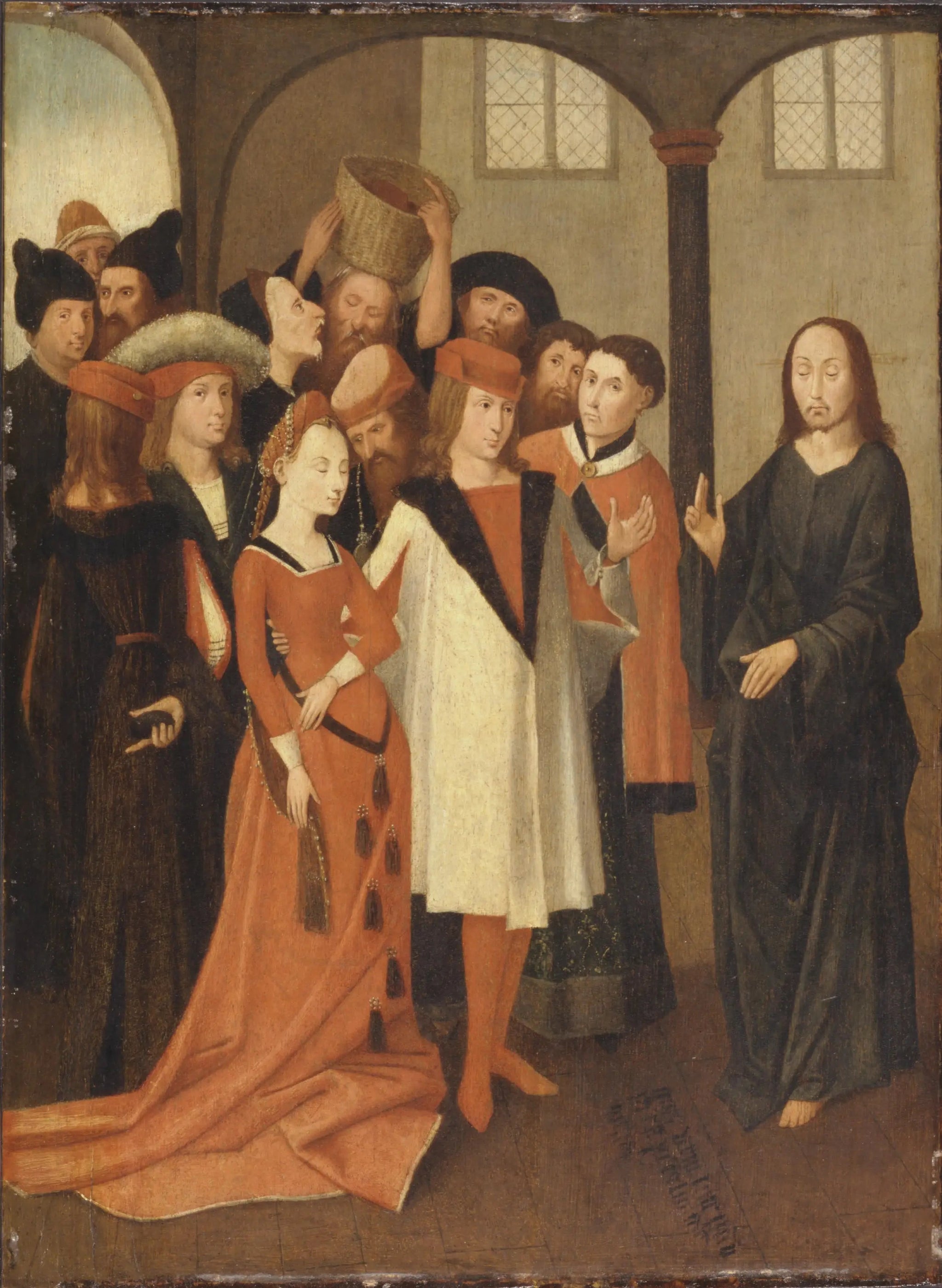 Le Christ et la femme adultère - Hieronymus Bosch image 1 reproduction de peinture à l’huile