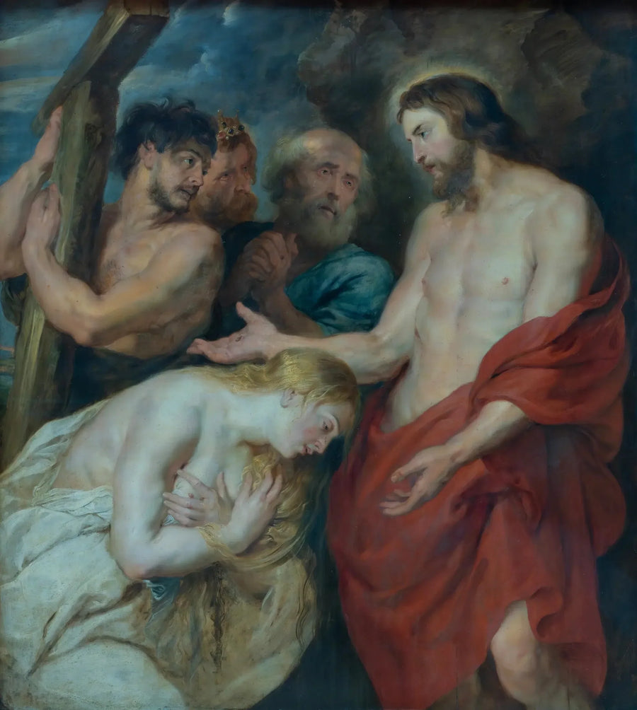 พระคริสต์และผู้บาปที่กลับใจ - ปีเตอร์ พอล รูเบนส์