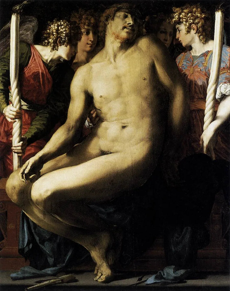 พระคริสต์ท่ามกลางเทวดา - Rosso Fiorentino