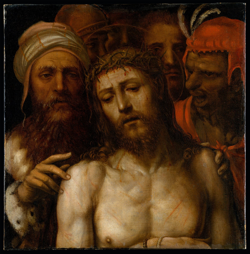 พระคริสต์ที่นำเสนอแก่ประชาชน (Ecce Homo) - Il Sodoma (Giovanni Antonio Bazzi)