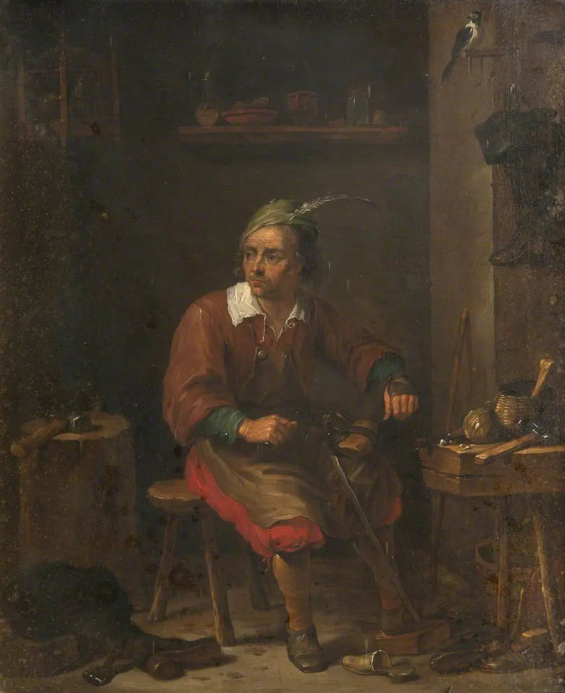 ช่างทำรองเท้า - David Teniers le Jeune