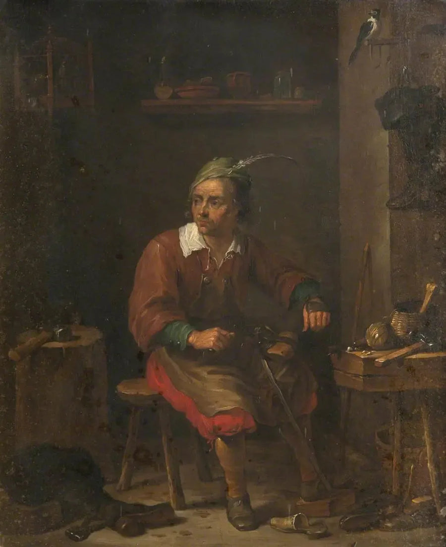 ช่างทำรองเท้า - David Teniers le Jeune