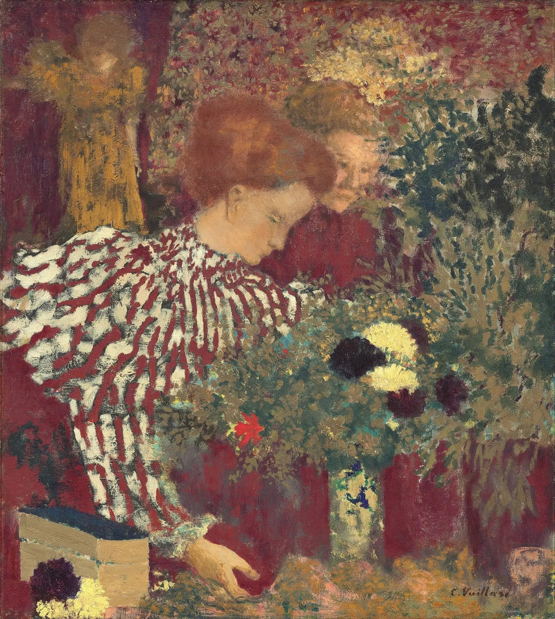 เสื้อคอร์เซจลายเส้น - Édouard Vuillard