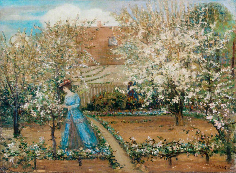 Le Cottage, Giverny - Charles Conder
บ้านพักเล็ก, จิแวร์นี่ - ชาร์ลส์ คอนเดอร์