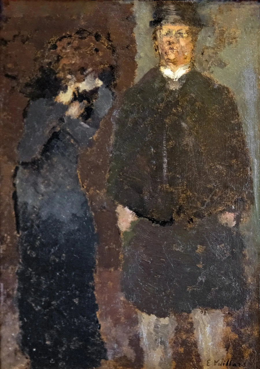คู่รัก - Édouard Vuillard