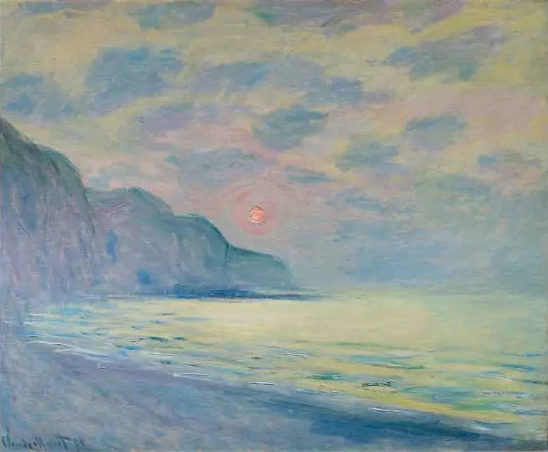 อารามแห่งแสงอาทิตย์, เวลาที่มีหมอก, Pourville - Claude Monet