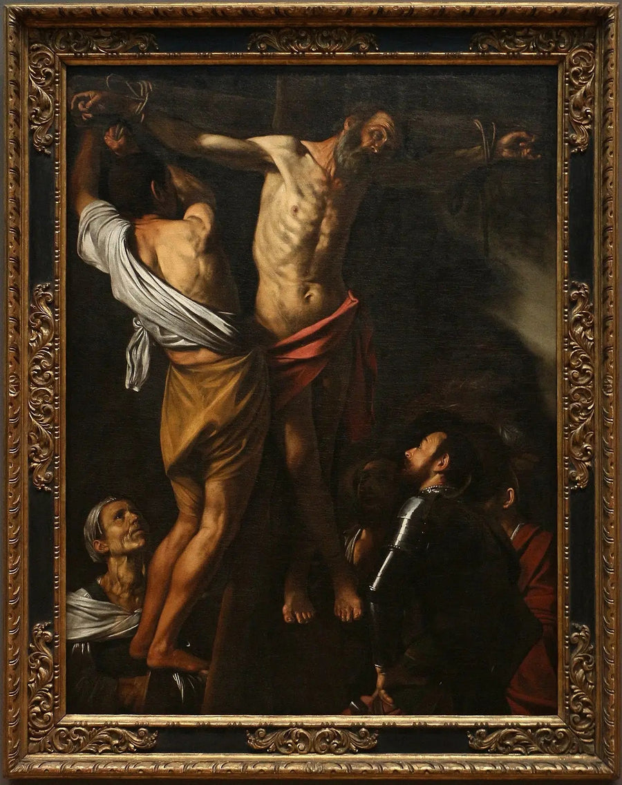 Le Crucification de saint André - Le Caravage image 2 reproduction réalisée par Alpha Reproduction