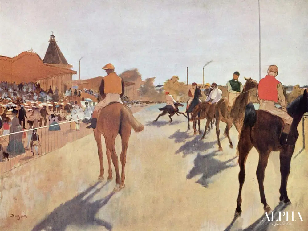 Le Défilé - Edgar Degas - Reproductions de tableaux et peintures haut de gamme