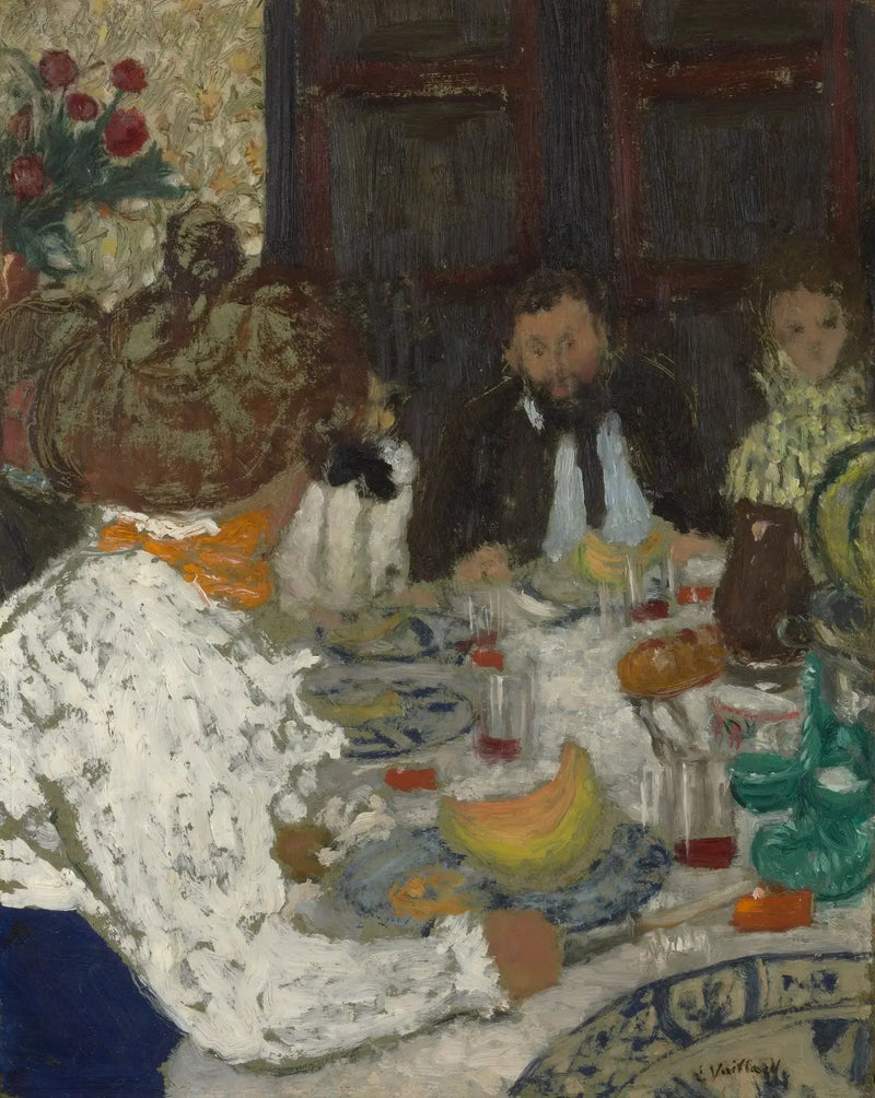 อาหารกลางวัน - Édouard Vuillard