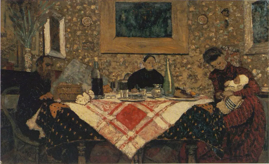 อาหารเช้าครอบครัว - Édouard Vuillard
