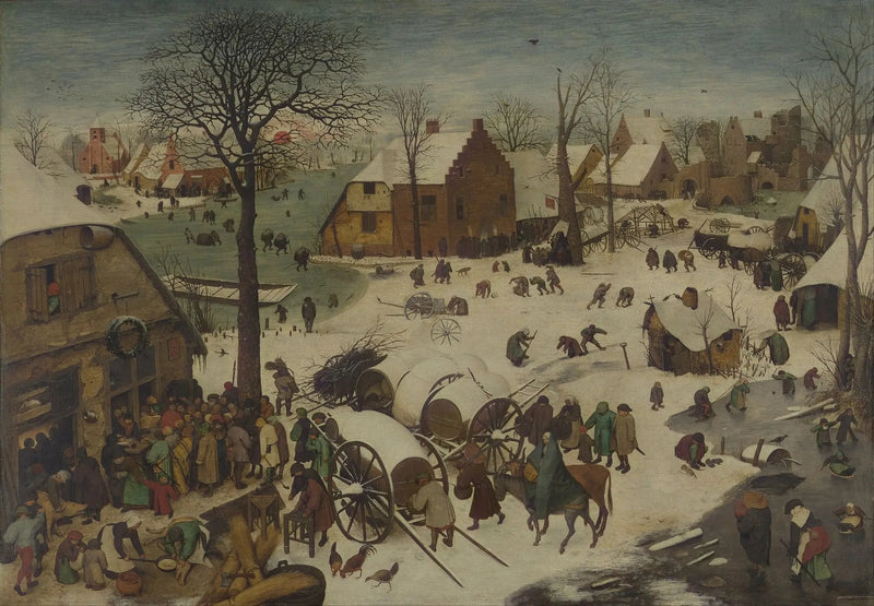 การนับจำนวนของเบธเลเฮม - Pieter Brueghel the Elder