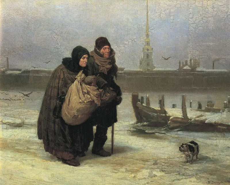 การออกจากบ้าน - Viktor Vasnetsov